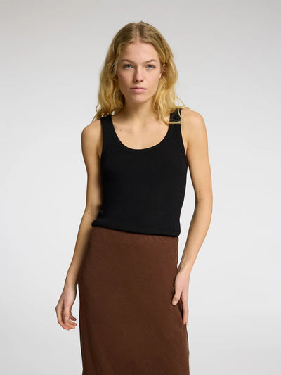 Black Strap top - Anna - Selected Femme