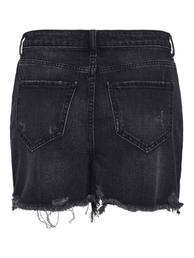 Pieces Underdele Denim shorts - Black - Summer HW - Pieces