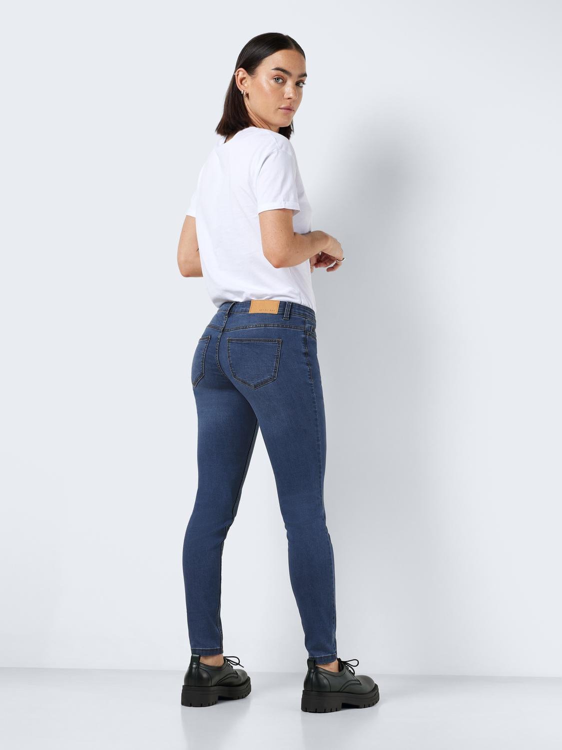 Noisy May Underdele Denim Skinny Jeans - LW Allie - Noisy May