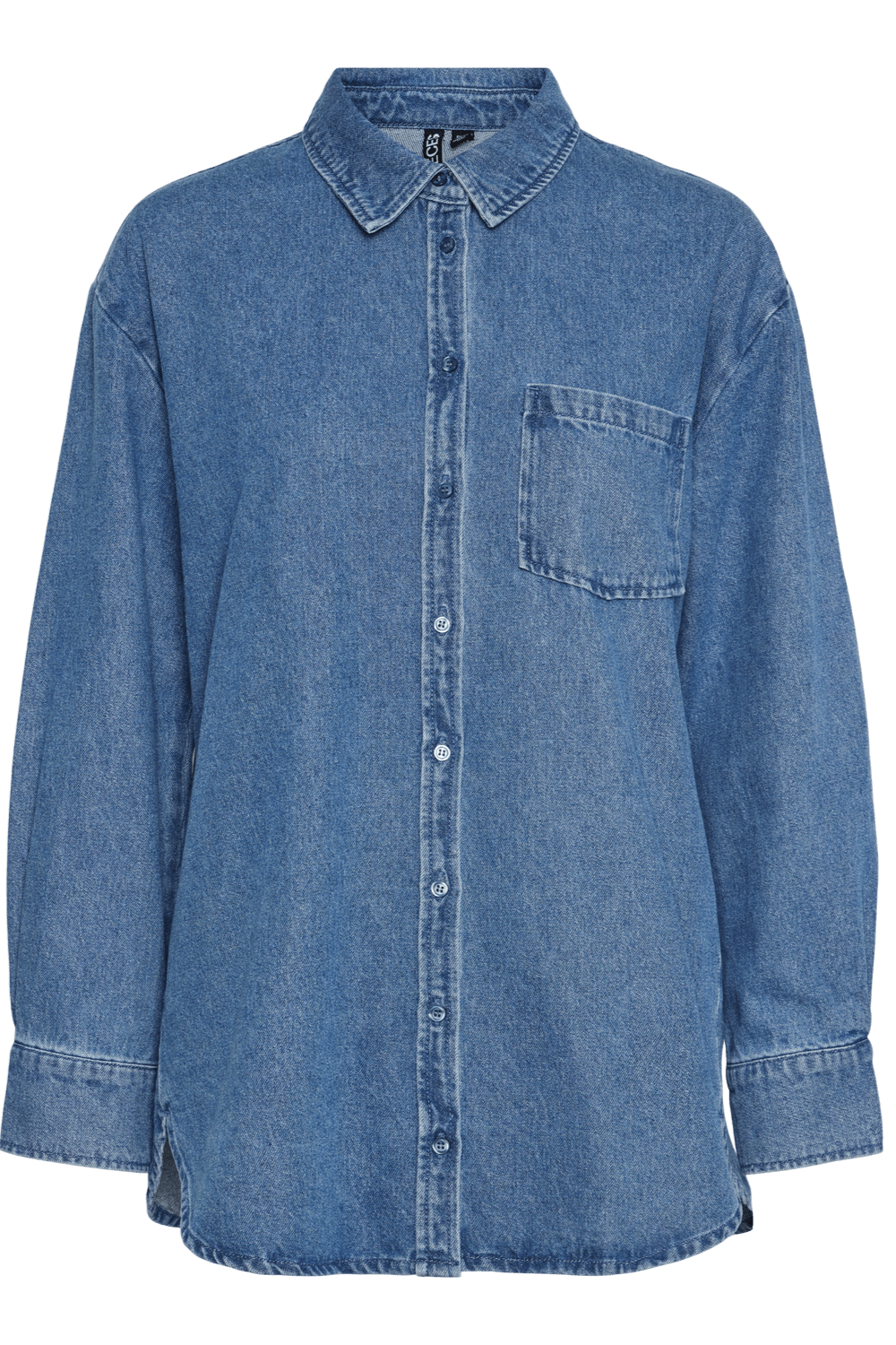 Only skjorte Denim skjorte - Blue denim - Maisie - Only