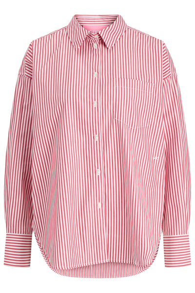 Cerise Stripes Pink Shirt - JJXX Jamie