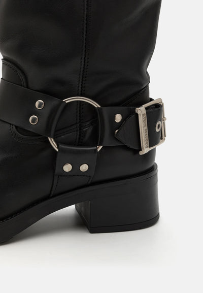 Steve Madden - Støvler - Black leather - Bosal