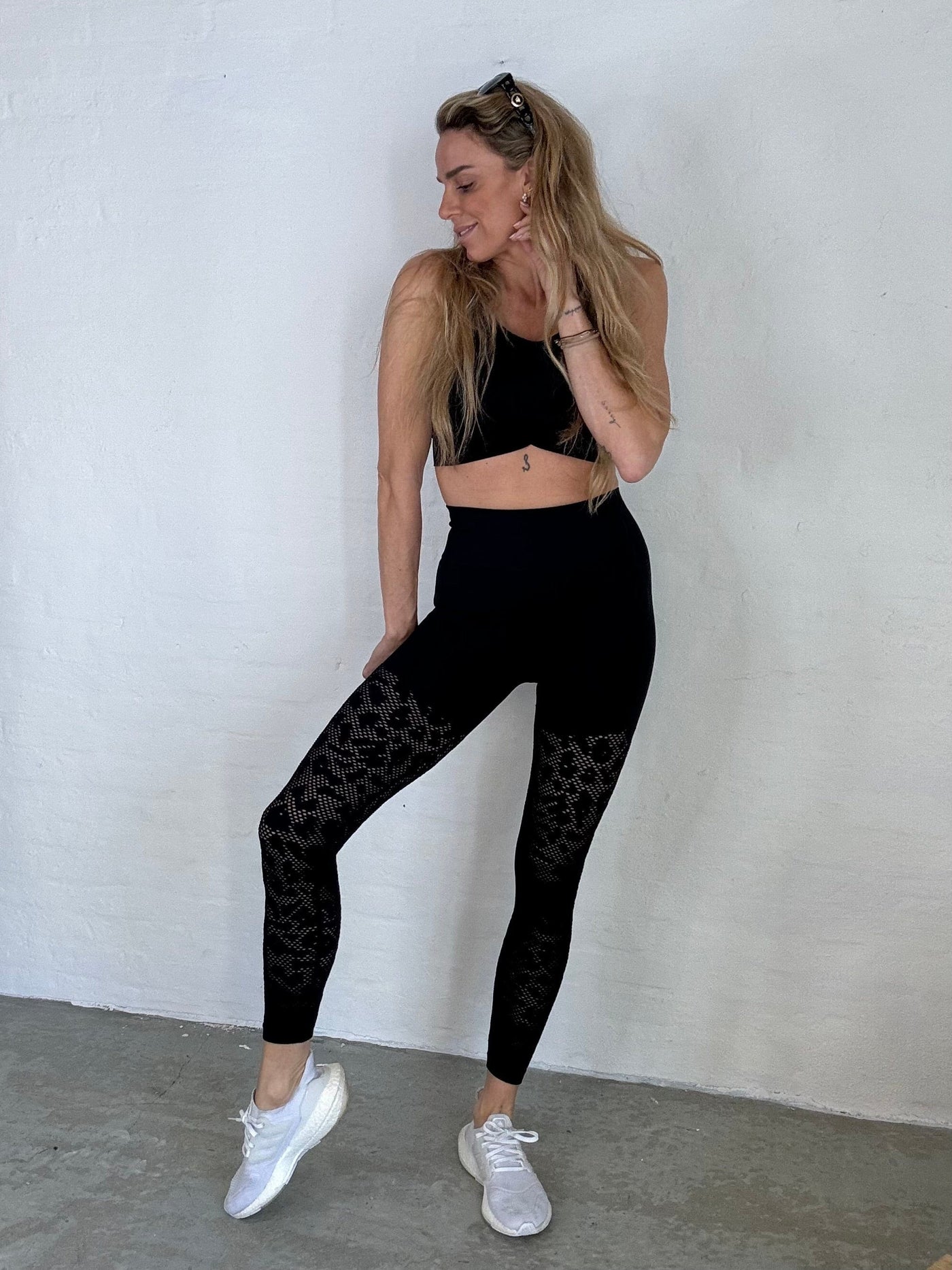 Sassy Copenhagen fitness Fitness leggings - Leo hulmønstrede - Isa Leo -  Sassy Copenhagen