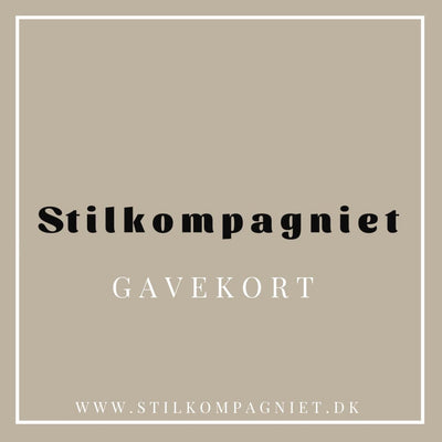 Stilkompagniet.dk Gavekort Gavekort