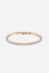 Andcopenhagen Jewelry - Tennis armbånd - guldfarvet - Nina