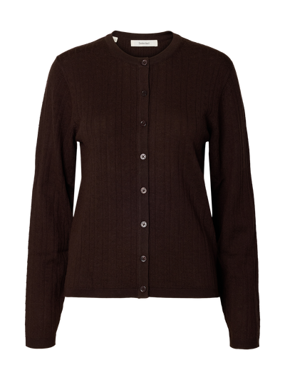 Selected Femme - Cardigan - Brown - Thea