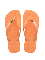 HAVAIANAS - Brasil Logo Peach   - Klipklapper sss