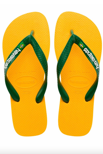 HAVAIANAS Sko HAVAIANAS - Brasil Logo pop yellow  - Klipklapper