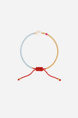 Andcopenhagen Jewelry - Pearl bracelet - Light blue - Holly