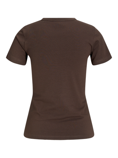 JJXX - T-shirt - Brown - Gigi - Stilkompagniet.dk