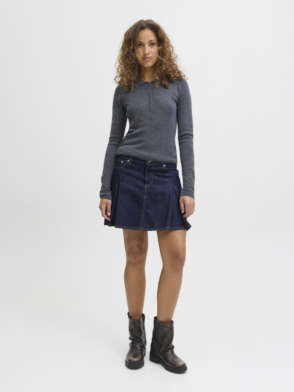 JJXX - Nederdel - Dark blue denim - Alora