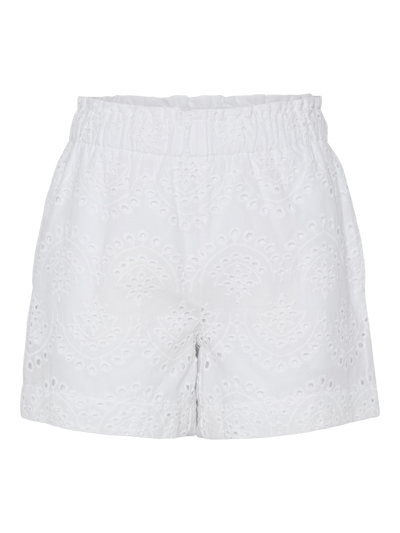 Pieces Underdele Hvid Blonde Shorts - Vilde - Pieces