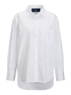 JJXX Overdele Hvid Stripes Skjorte - JJXX Jamie