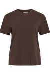 Vila - T-shirt - Coffee bean - Vinora (Bemærk Preorder)