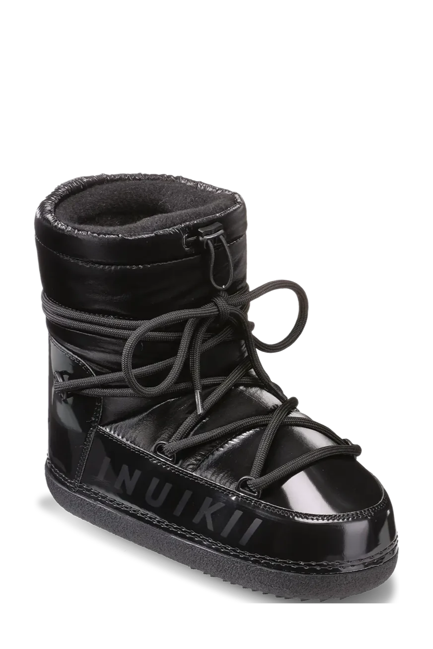 INUIKII - Vinterstøvle - Mountain Metallic - Black