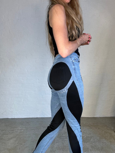 Sassy Copenhagen Underdele Jeans med slidser - Medina festival denim - Sassy Copenhagen