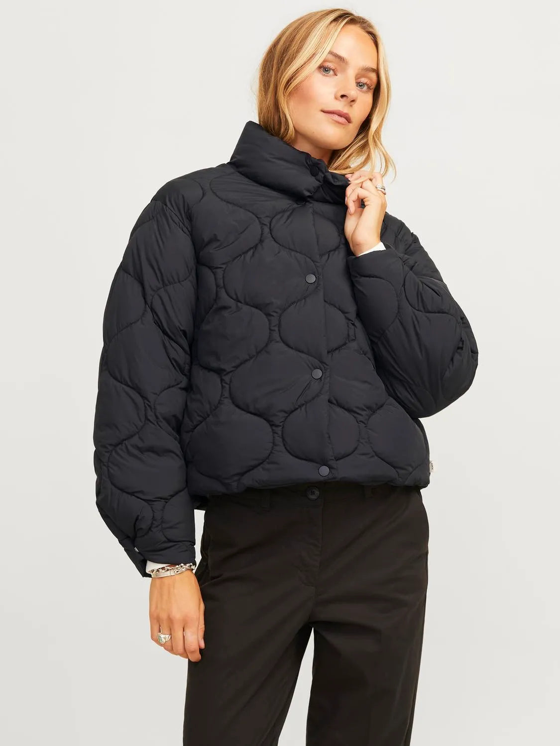 JJXX - Jacket - Short Quilted black - Sena