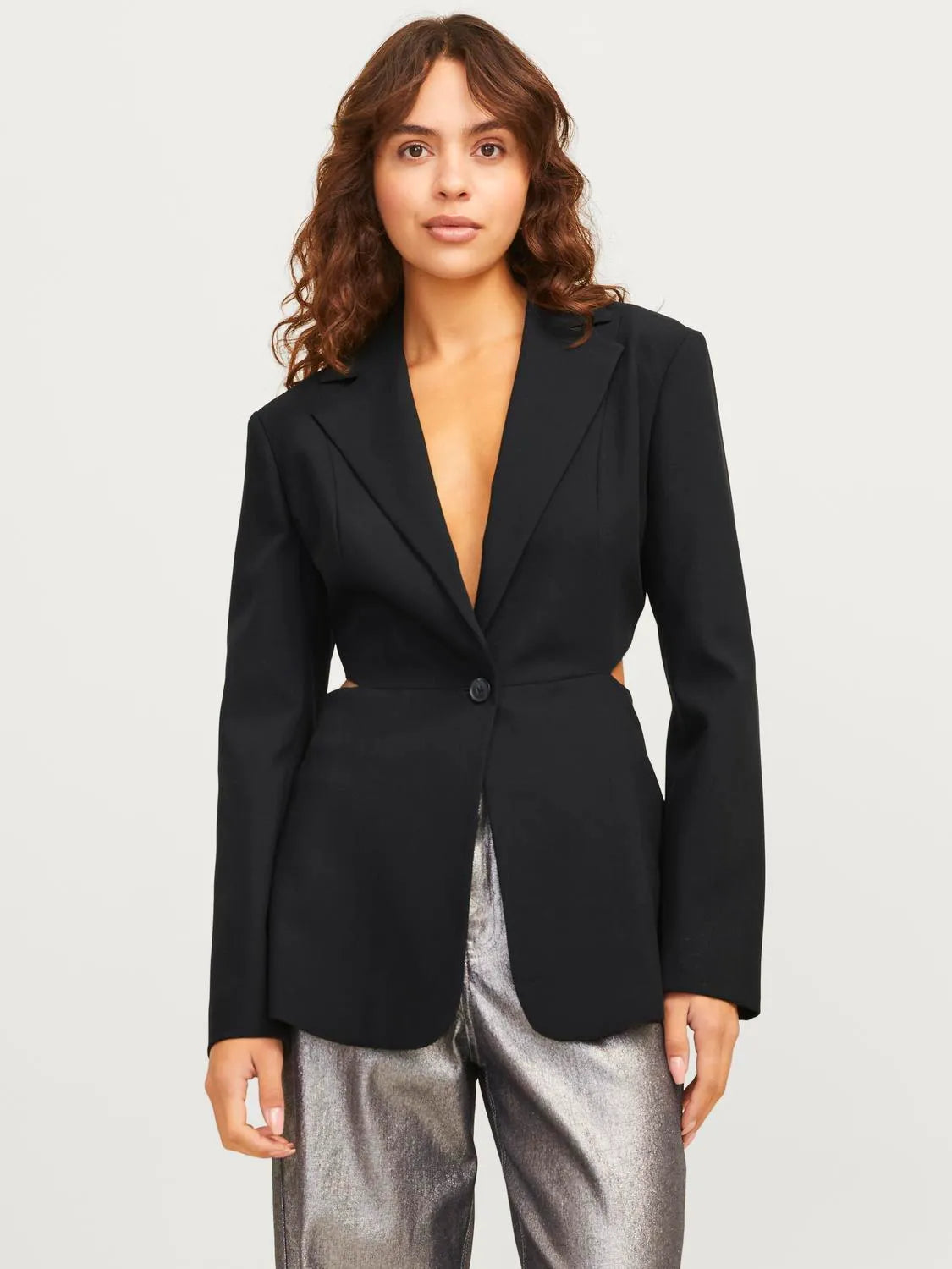 JJXX - Blazer - Slim fit med cut out - Sort - Sofie