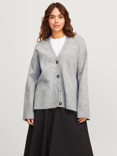 JJXX - Cardigan - Knit - Gray - Rice