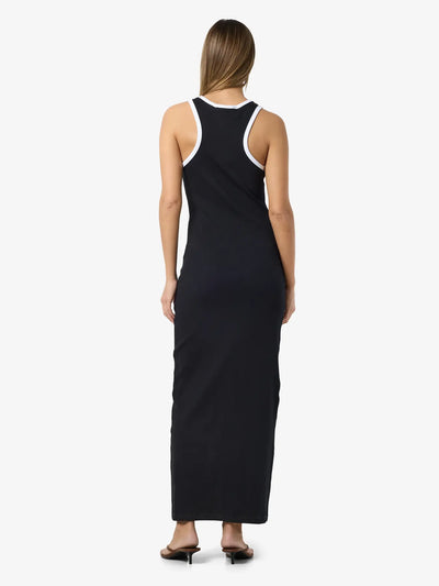 Noisy May - Dress - Black with white - Judy maxi