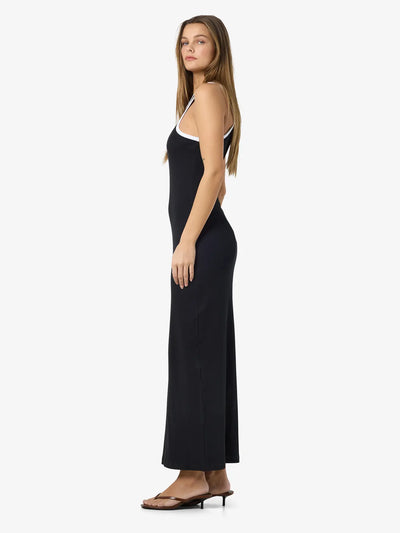 Noisy May - Dress - Black with white - Judy maxi