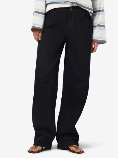 Noisy May - Barrel Jeans - Black - Hazal
