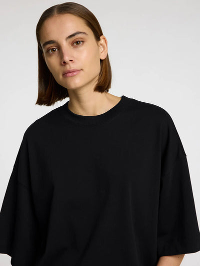 Selected Femme - T-shirt - Oversized Sort - Colwoman