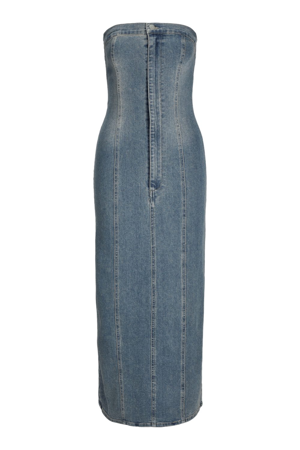 JJXX Kjoler Lang denim kjole - Blue denim - Tinga - JJXX