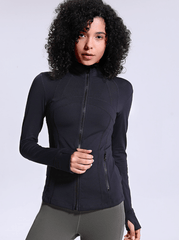 Running jacket - Black - Sassy Copenhagen