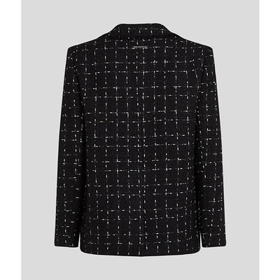 Karl Lagerfeld - Blazer - Black - Boucle Logo