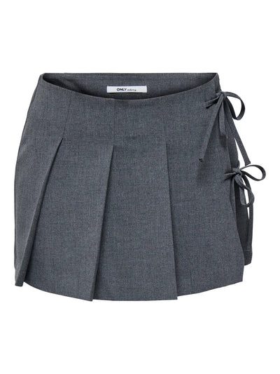 Only - Skort - Grey melange - Melanie