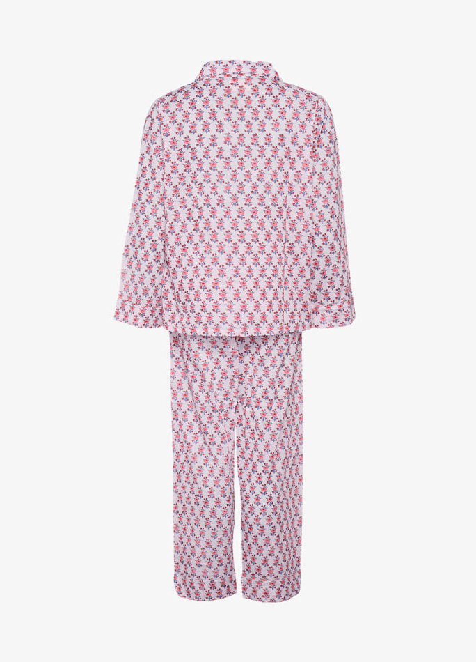 Sissel Edelbo Overdele Nattøjs sæt - Nuit pyjamas - White floral - Sissel Edelbo sss (Bemærk preorder)