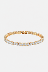 Andcopenhagen Jewelry - Tennis Bracelet - Gold Coloured - Nena