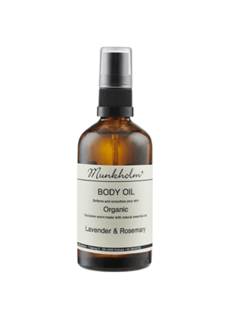 Munkholm Accessories Organic bodyoil - Lavender &amp; Rosemary - 100 ml - Munkholm