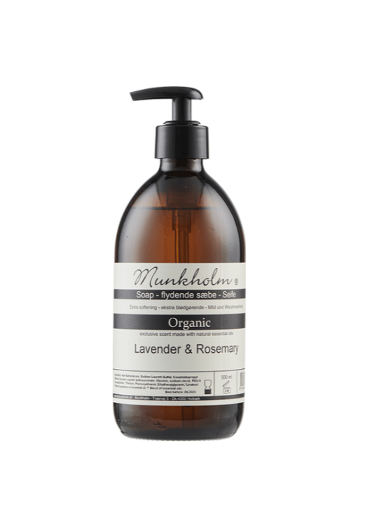 Munkholm Accessories Organic håndsæbe - Lavender &amp; Rosemary - 500 ml - Munkholm