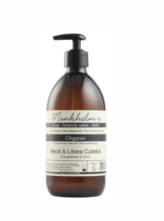 Munkholm Accessories Organic håndsæbe - Neroli &amp; Litsea cubeba - 500 ml - Munkholm