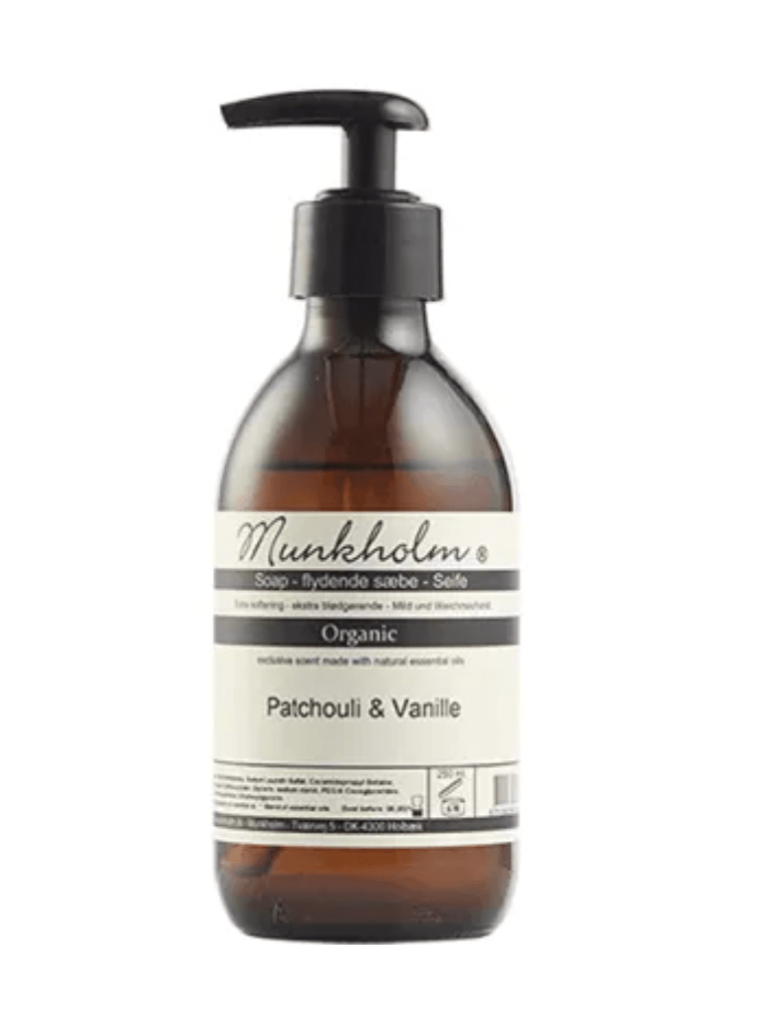 Munkholm Accessories Organic håndsæbe - Patchouli &amp; Vanille - 250 ml - Munkholm