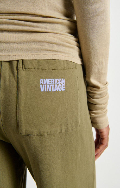 American Vintage - Sweatpants - Origan - Ykobow