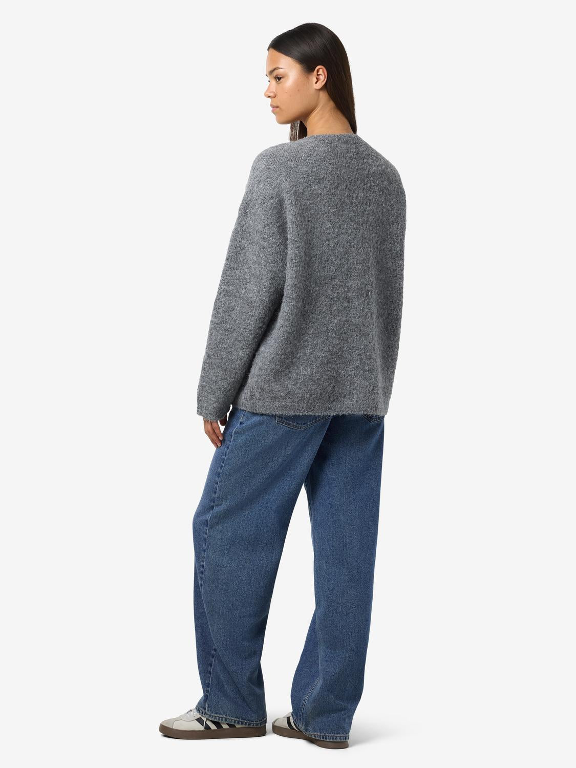 Noisy May - Cardigan - Grå - Dolly