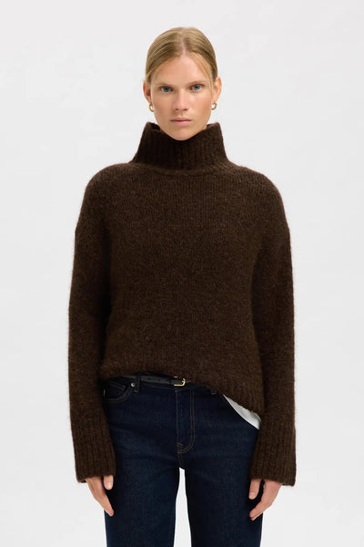 Selected Femme - Strik - Delicioso - Gabriella High Neck