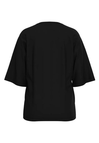 Selected Femme - T-shirt - Oversized Sort - Colwoman