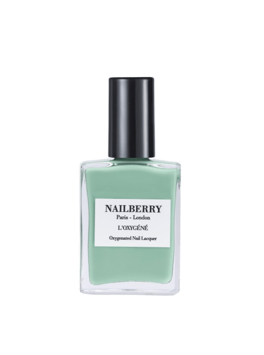 Nailberry beauty Pastel grøn neglelak - Wild sage - Nailberry sss