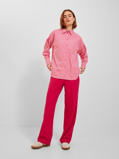 JJXX - Shirt - Cerise Stripes Pink - Jamie