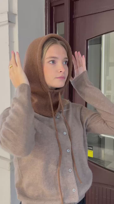 Sassy Copenhagen - Balaclava - Hue - Brown - Mitzy