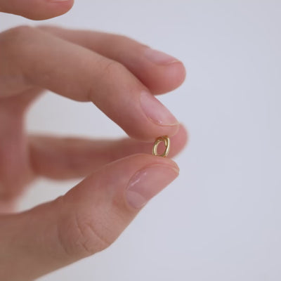 Enamel - Charm - Gold - Amore