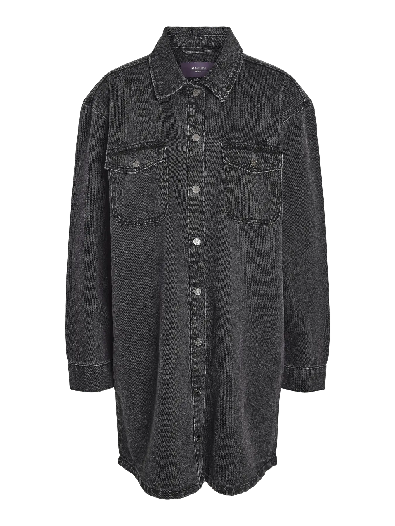 Noisy May - Denim Kjole - Black denim - Alva