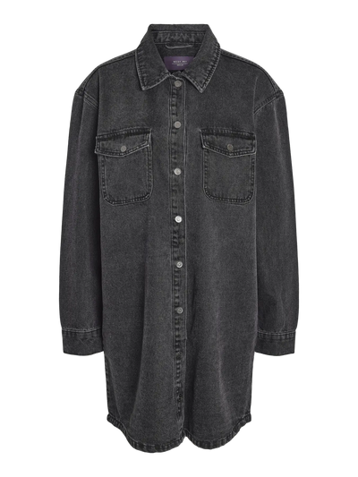Noisy May - Denim Kjole - Black denim - Alva