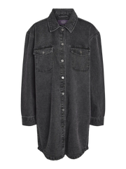 Noisy May - Denim Kjole - Black denim - Alva