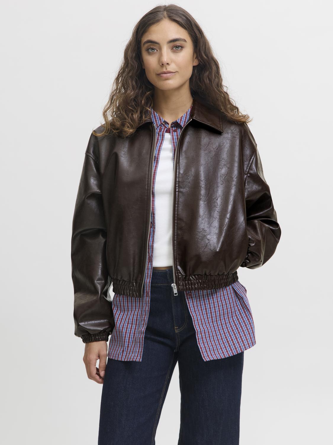 JJXX - Jacket - Seal Brown - Jody Shiny