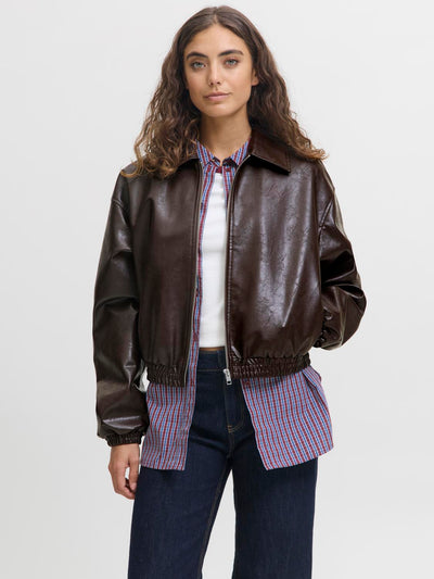 JJXX - Jacket - Seal Brown - Jody Shiny